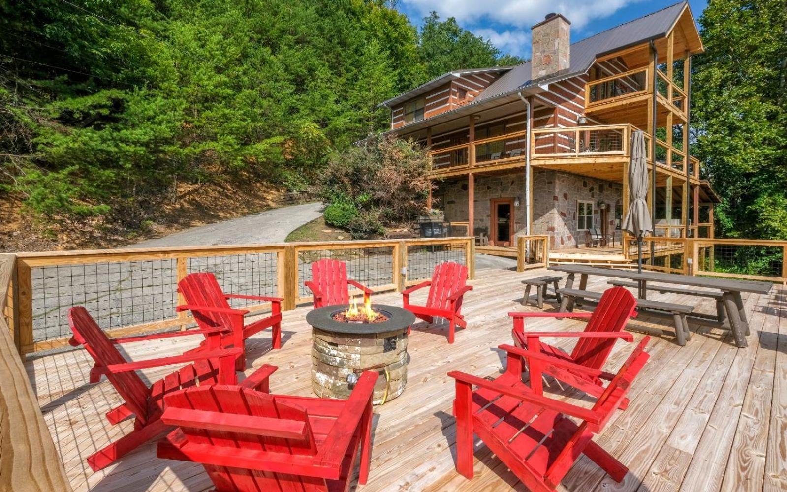 Smoky View Top Shelf Villa Pigeon Forge Exterior foto