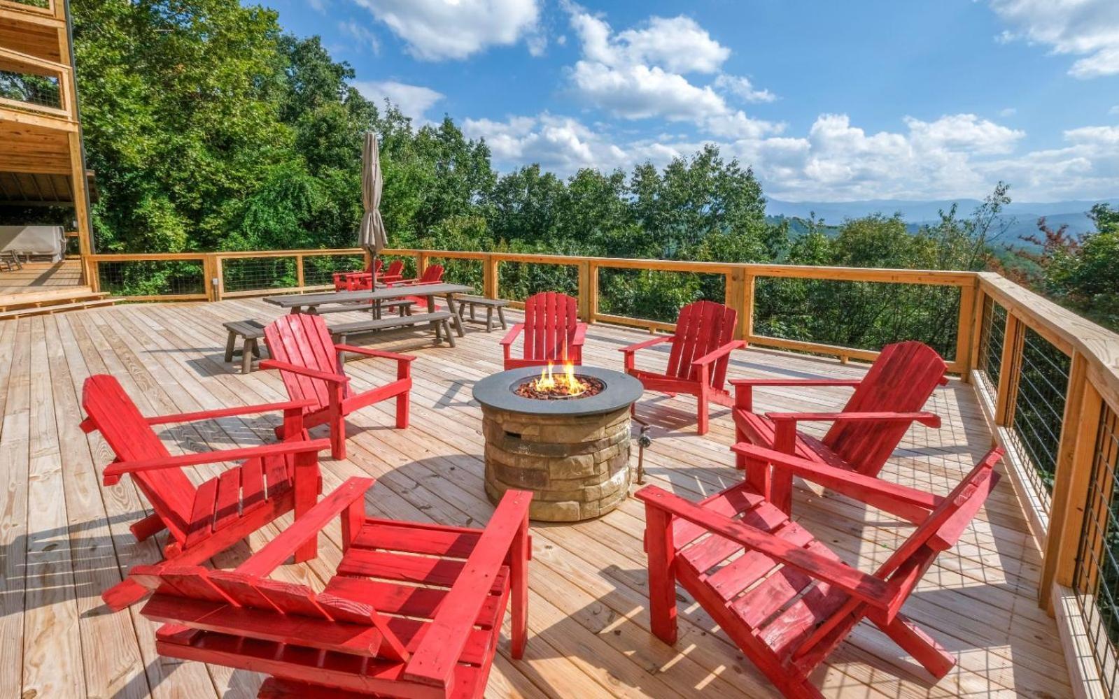 Smoky View Top Shelf Villa Pigeon Forge Exterior foto
